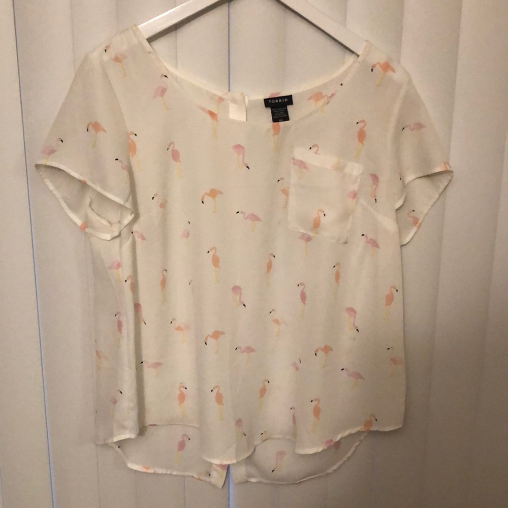 Flamingo Blouse